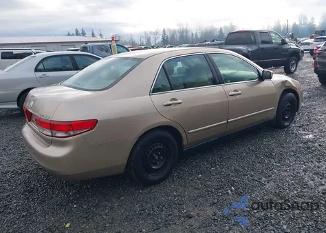 2004 Honda Accord 2.4 Lx from USA, damaged, VIN 1HGCM56314A076179